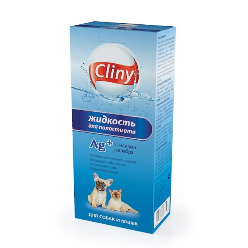 Cliny Жидкость для кошек и собак для полости рта