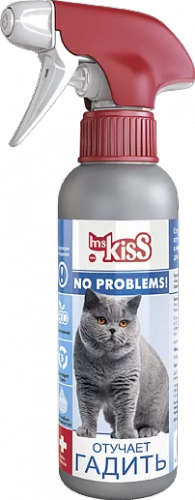 Ms. Kiss Спрей Отучает гадить для кошек