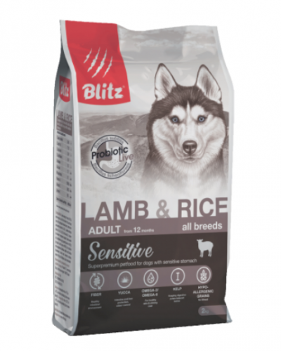 Blitz Adult All Breeds Lamb & Rice