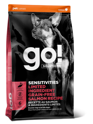 GO! Sensitivity shine LID salmon dog recipe для собак и щенков Лосось