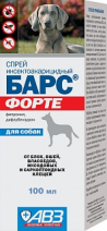 Барс Форте Спрей для собак инсектоакарицидный