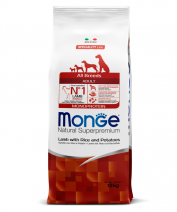 Monge Dog Monoprotein Adult Lamb with Rice and Potatoes