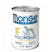 Monge Dog Monoprotein Solo консервы Курица 400г