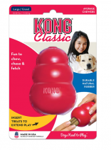 Kong Classic Игрушка  L для собак крупных пород 10*6см